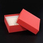 Colorful Cardboard Cryotube Storage Boxes - 100 Holes