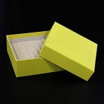 Colorful Cardboard Cryotube Storage Boxes - 100 Holes