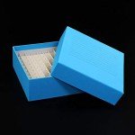 Colorful Cardboard Cryotube Storage Boxes - 100 Holes