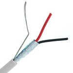 Custom 18 AWG 2 Conductor Shielded Plenum Cable