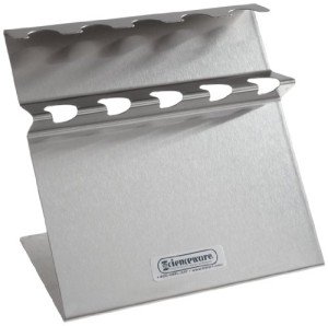 Pipettor Stand for 5 Pipettes – Stainless Steel