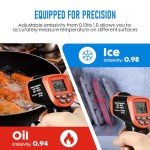 Digital Infrared Thermometer Gun for Cooking & Repairs