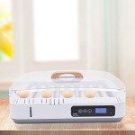 35-Egg Automatic Incubator with Humidity Display