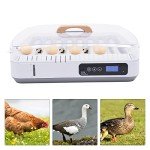 35-Egg Automatic Incubator with Humidity Display