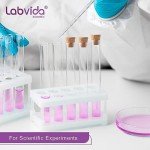 50-Pack Glass Test Tubes with Cork Stoppers