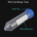 50ml Sterile Conical Centrifuge Tubes, 50 Pack