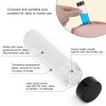 10 Pack 40ml Clear Glass Sample Vials with Caps