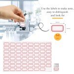 50PCS Leak-Proof 5ml Glass Vials with Caps