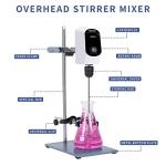 LACHOI Digital Overhead Stirrer Mixer 100-2000RPM