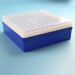 Plastic Centrifuge Tube Stand with Cover - 100 Position