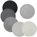 Coga 8" Heat Resistant Trivets - 6 Pack