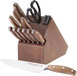 13-Piece Chicago Cutlery Knife Set with Block
