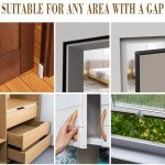 Self-Adhesive Weather Stripping Foam Seal Strip
