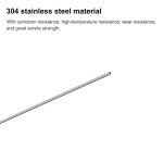 Stainless Steel Capillary Tube Set - 4 Pcs