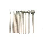 12PCS Diamond Burr Rotary Grinding Tool Set