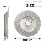 45-Degree Diamond Grinding Wheel for Tools