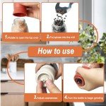 Adjustable Salt and Pepper Grinder Set - 2 Pack