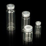 10 Pack 2ml Transparent Glass Sample Vials