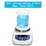 ONiLAB 5" LED Magnetic Stirrer Hot Plate