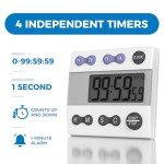 Sper Scientific Digital Countdown/Countdown Timer Clock