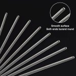 8 Pack Borosilicate Glass Stirring Rods, 11.81