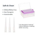 Universal 200ul Pipette Tips - RNase/DNase Free