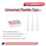 Universal 200ul Pipette Tips - RNase/DNase Free