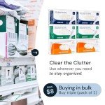 Latex Glove Wall Mount Holder - 2 Pack