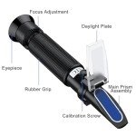 Portable Alcohol Refractometer for Spirits Measurement