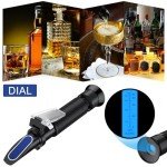 Portable Alcohol Refractometer for Spirits Measurement