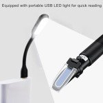 Portable Alcohol Refractometer for Spirits Measurement