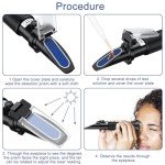 Portable Alcohol Refractometer for Spirits Measurement