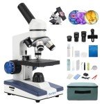 GenTant 40X-2000X Microscope with LED Illumination