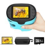 1000X Pocket Microscope for Kids with Slides Kit