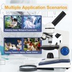 GenTant 40X-2000X Microscope with LED Illumination