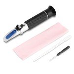 Professional Handheld Alcohol Refractometer 0-80%