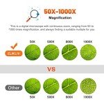Elikliv 1000x LCD Digital Coin Microscope