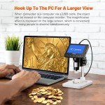 Elikliv 1000x LCD Digital Coin Microscope