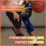 Compression Knee Sleeve with Patella Pad Support