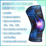 Compression Knee Sleeve with Patella Pad Support