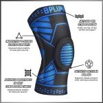 Compression Knee Sleeve with Patella Pad Support