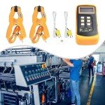 Dual Channel K Type Thermocouple Thermometer with Clamp