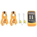 Dual Channel K Type Thermocouple Thermometer with Clamp