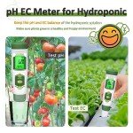YINMIK Hydroponics pH and EC Meter Combo