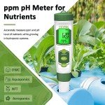 YINMIK Hydroponics pH and EC Meter Combo
