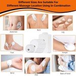 20-pack TENS Unit Electrode Pads Replacement Snap Pads