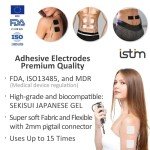 iStim Soft 2"x2" Reusable TENS Electrodes - 16 Pack