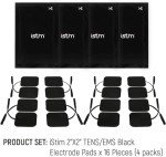 iStim Soft 2"x2" Reusable TENS Electrodes - 16 Pack