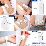 NURSAL 20 Pack Reusable Electrotherapy Electrode Pads