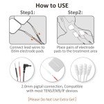 iStim Soft 2"x2" Reusable TENS Electrodes - 16 Pack